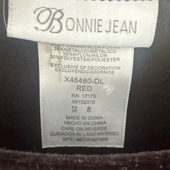 Holiday Dress Bonnie Jean Sz 8 Christmas dress - Picture 6 of 6